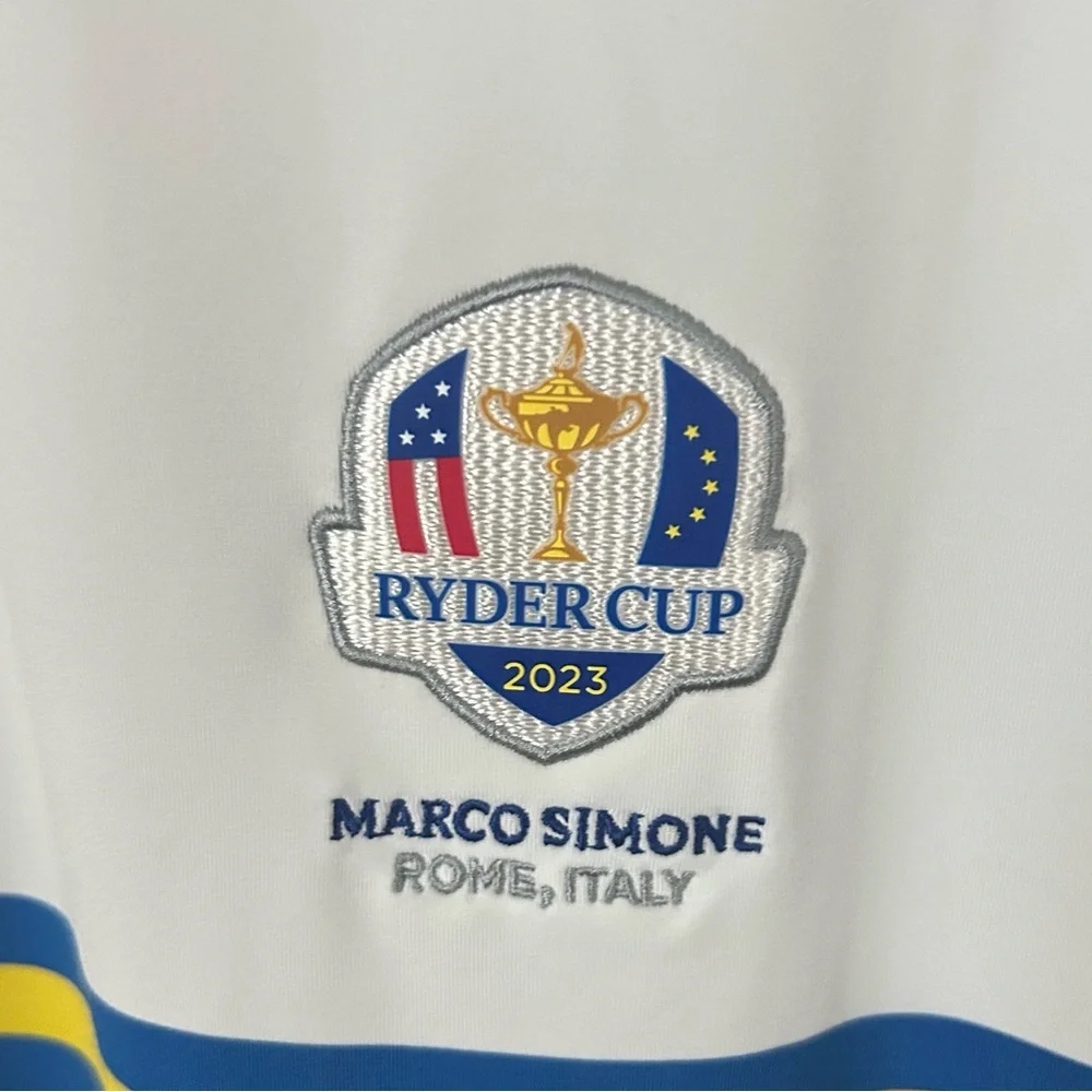 Footjoy 2023 Ryder Cup Polo Large held at Marco Simone G&CC Rome, Italy. - Picture 3 of 3
